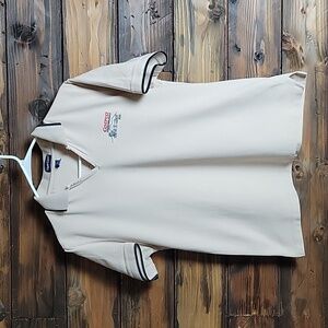 Costco Wholesale Tan Womens SE Gilbert Costco Polo Cotton Ladies Size Large